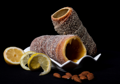 Transylvanian Chimney Cakes Lemon