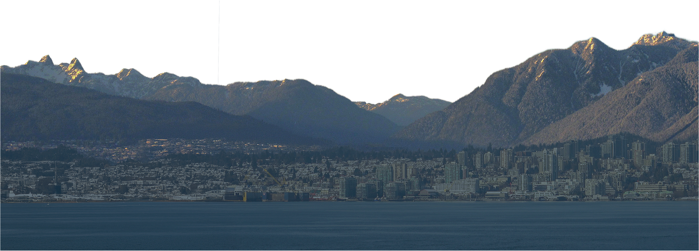 Mountain Background Night